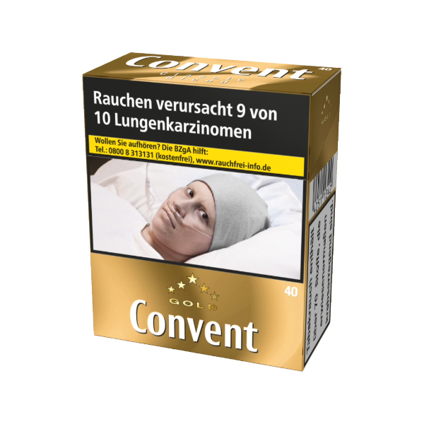 Convent Gold 4 x 40 Zigaretten Convent Gold 4 x 40 Zigaretten